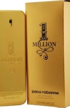 Rabanne 1 Million Eau de Toilette Spray for Men – 3.4 oz (100 mL) Bundle of 5 Products