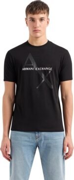 Armani Exchange Men's Crew Neck Logo Tee T-Shirt
