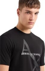 Armani Exchange Men's Crew Neck Logo Tee T-Shirt - Image 3