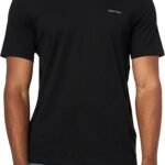 Calvin Klein Men's CK Shoulder Tape Logo T-Shirt