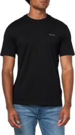 Calvin Klein Men's CK Shoulder Tape Logo T-Shirt